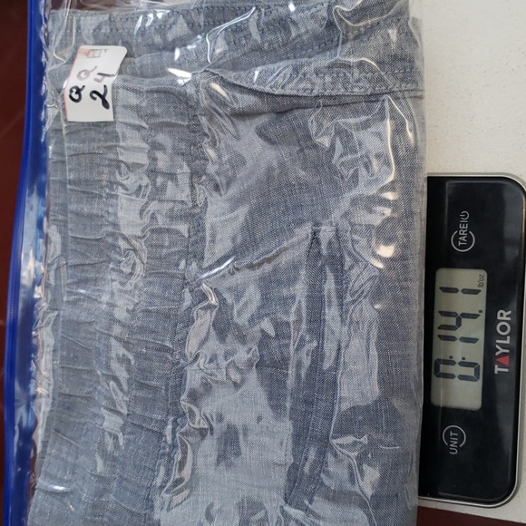 Athleta Light Blue Wide Leg Pants - Picture 16 of 16